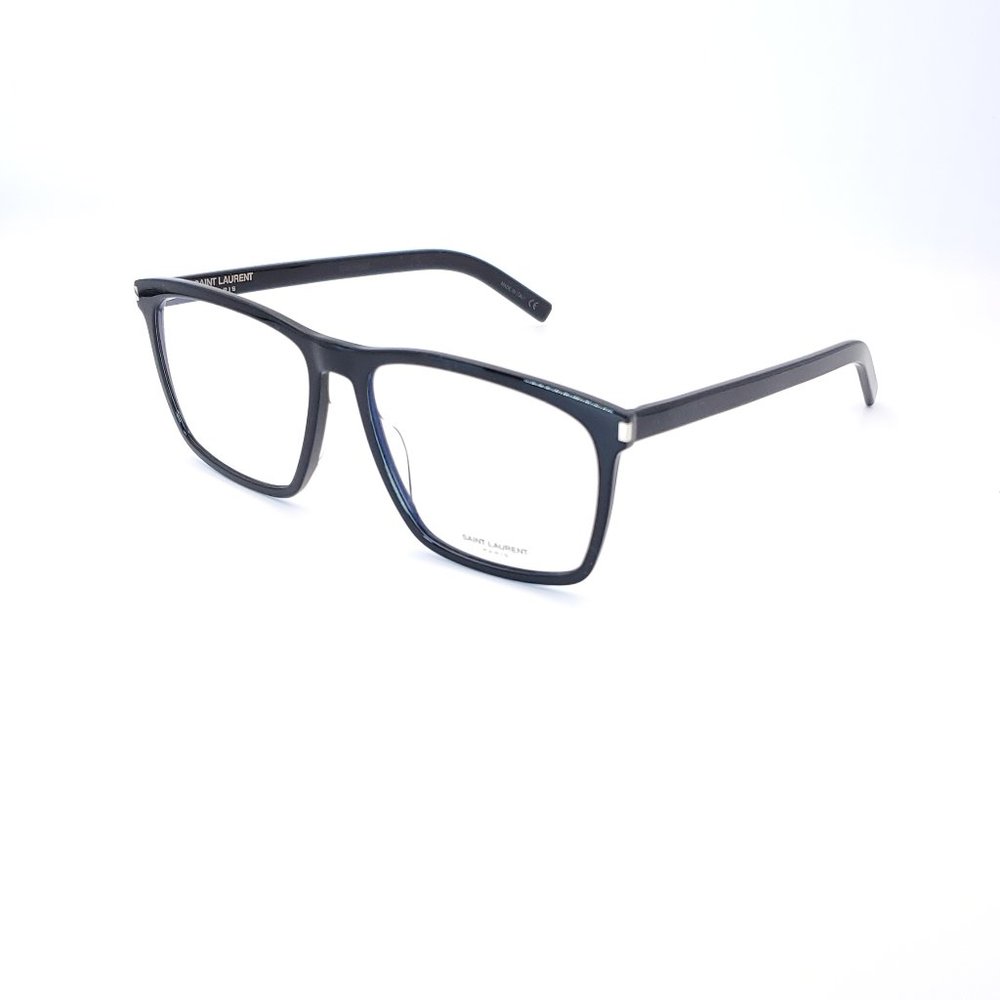Saint Laurent SL 435 SLIM Eyeglasses Unisex, Black 58mm*16mm*150 New & Authentic